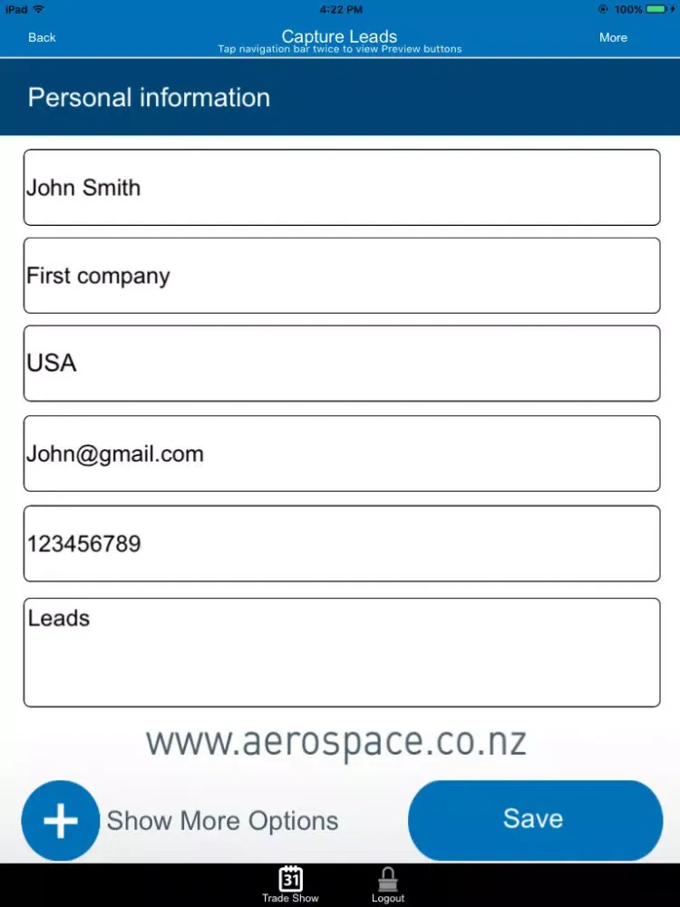 Pacific Aerospace LTD at Singapore Airshow 2016 iPad  스크린샷