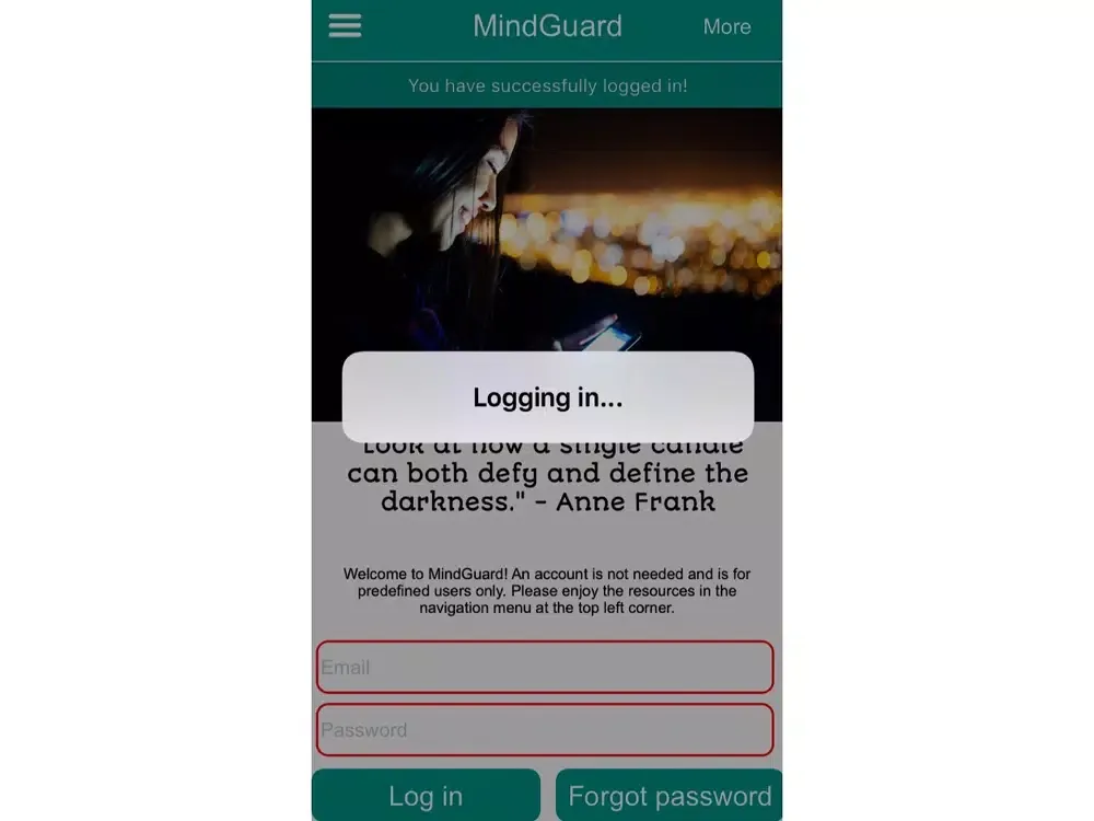 MindGuard iPad  স্ক্রিনশট