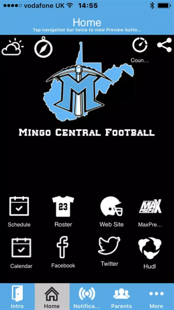 Mingo Central Football স্ক্রিনশট