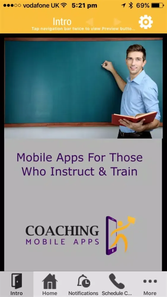 Zrzuty ekranu Coaching Mobile Apps.