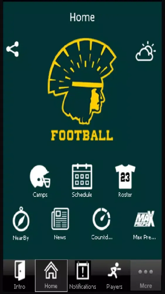 Canyon del Oro Football App应用截图