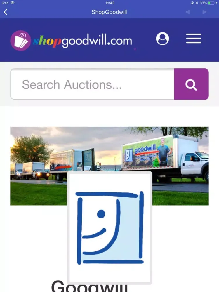 Goodwill Online iPad 應用截圖