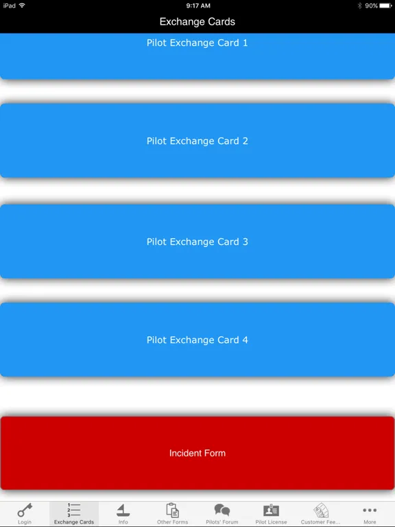 TTPA iPad  Screenshots