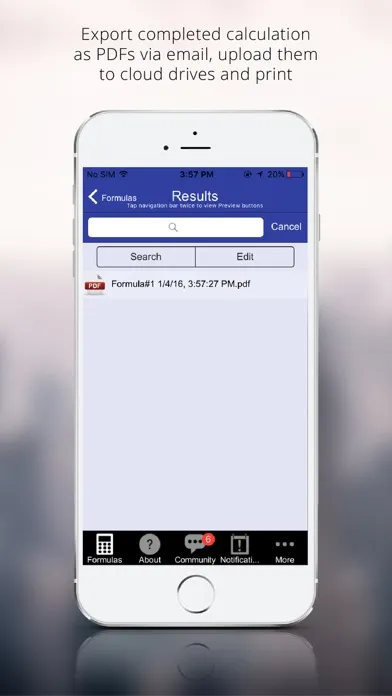 Capturas de pantalla de Oilfield Pipe Volume app