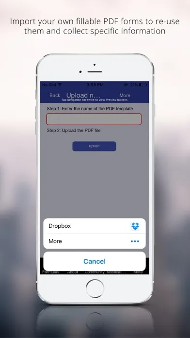 Capturas de pantalla de Oilfield Pipe Volume app