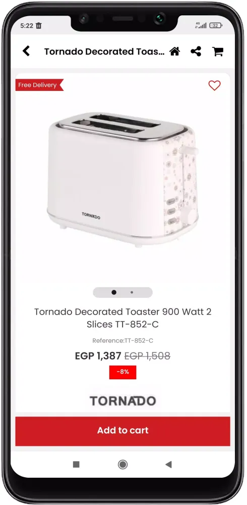 Zrzuty ekranu Cairo Sales