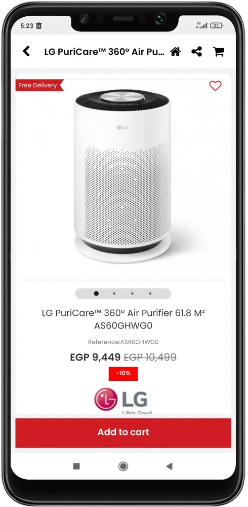 Zrzuty ekranu Cairo Sales