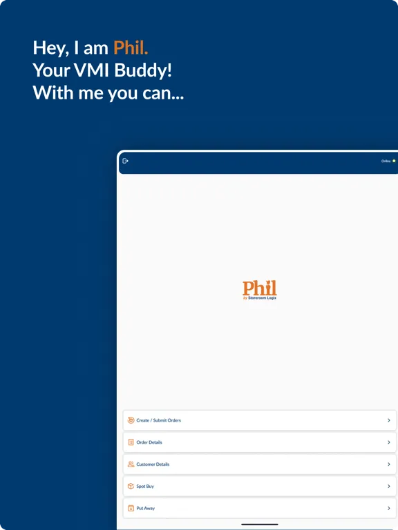 Phil by Storeroom Logix iPad 應用截圖