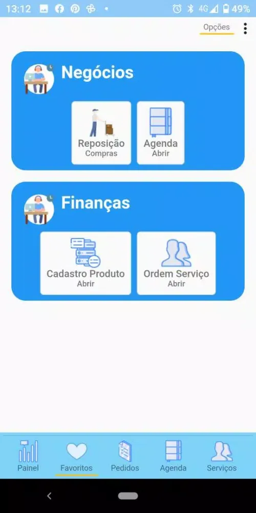 تصاویر Serviços - Storeware Console