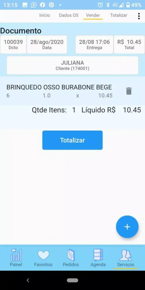 تصاویر Serviços - Storeware Console