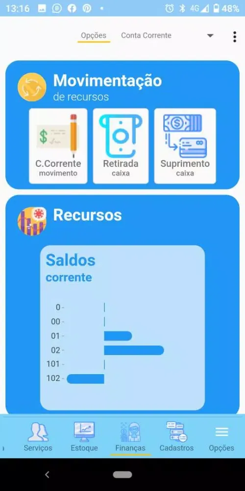 تصاویر Serviços - Storeware Console
