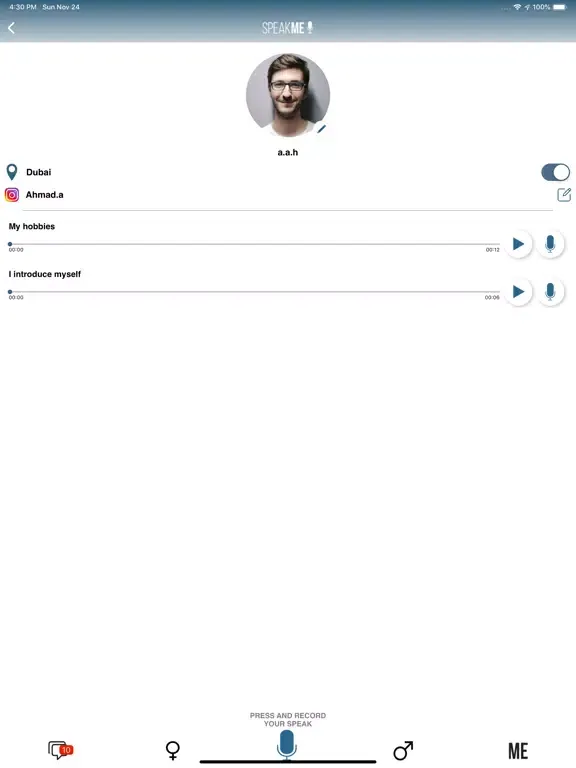 صور SpeakME iPad 