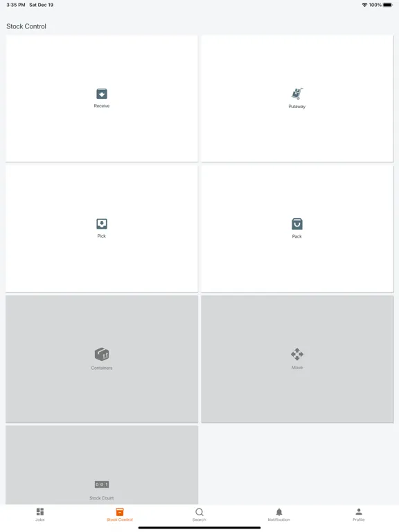 ภาพหน้าจอของ Storfox iPad 