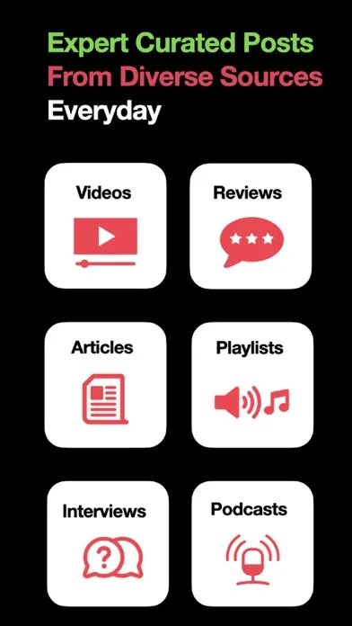 Zrzuty ekranu Music News by Bebop