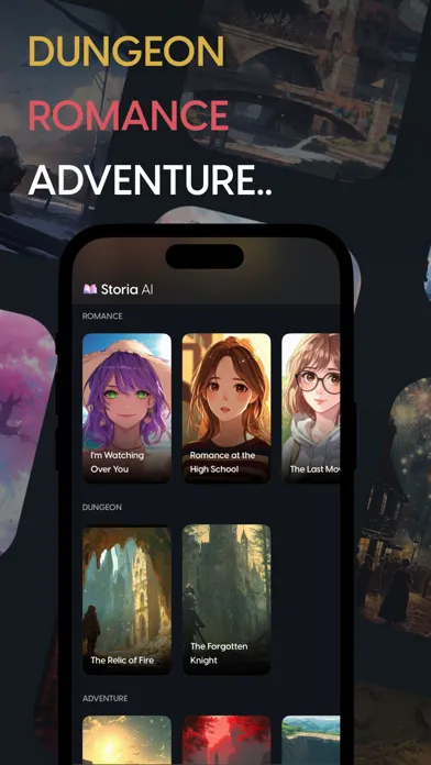 Storia: Live & Make Stories AI Screenshots
