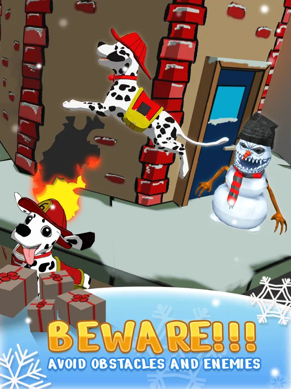 Скриншоты Off the leash: Run & Jump dog iPad 