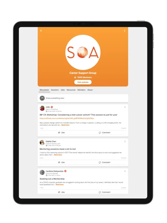 SOA SEED iPad  Screenshots