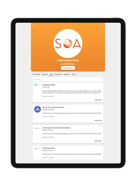 SOA SEED iPad  Screenshots