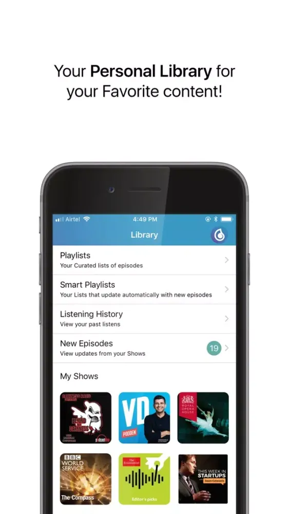 Storiyoh - Social Podcast App应用截图