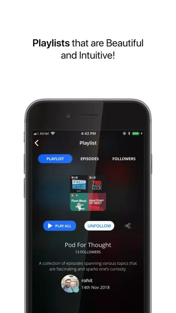 Storiyoh - Social Podcast App应用截图