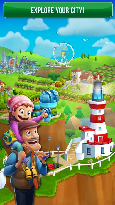 Capturas de tela do Dream City: Metropolis