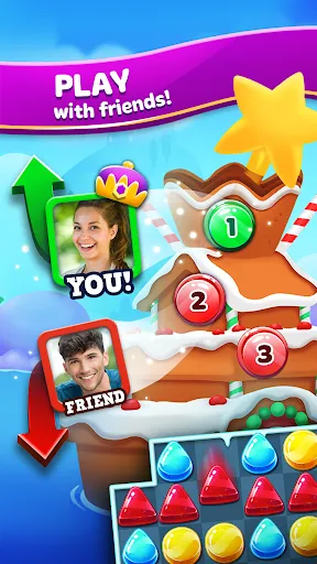 Capturas de tela do Frozen Frenzy Mania – Match 3