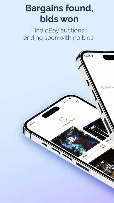 Zero Bid Finder for eBay USA سکرین شاٹس
