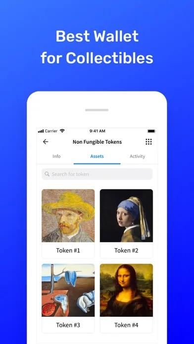 Captures d'écran de AlphaWallet, Ethereum and EVM