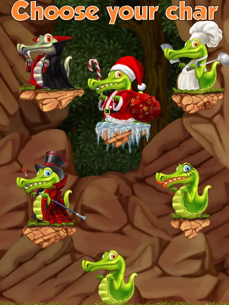 Croco Jump iPad  Screenshots