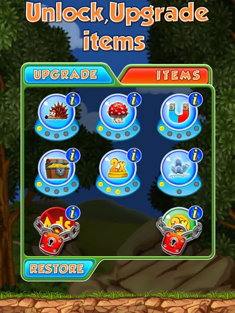 Croco Jump iPad  Screenshots