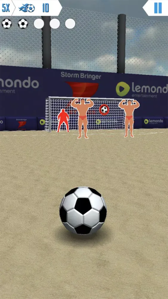 Captures d'écran de Free Kick - Football Game