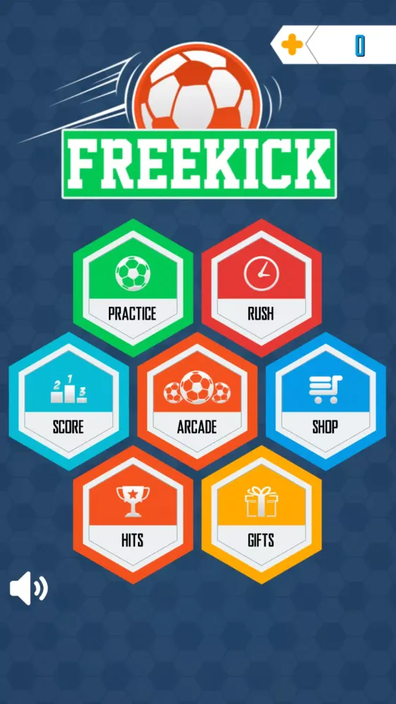 ภาพหน้าจอของ Freekick Shooter - Football 3D