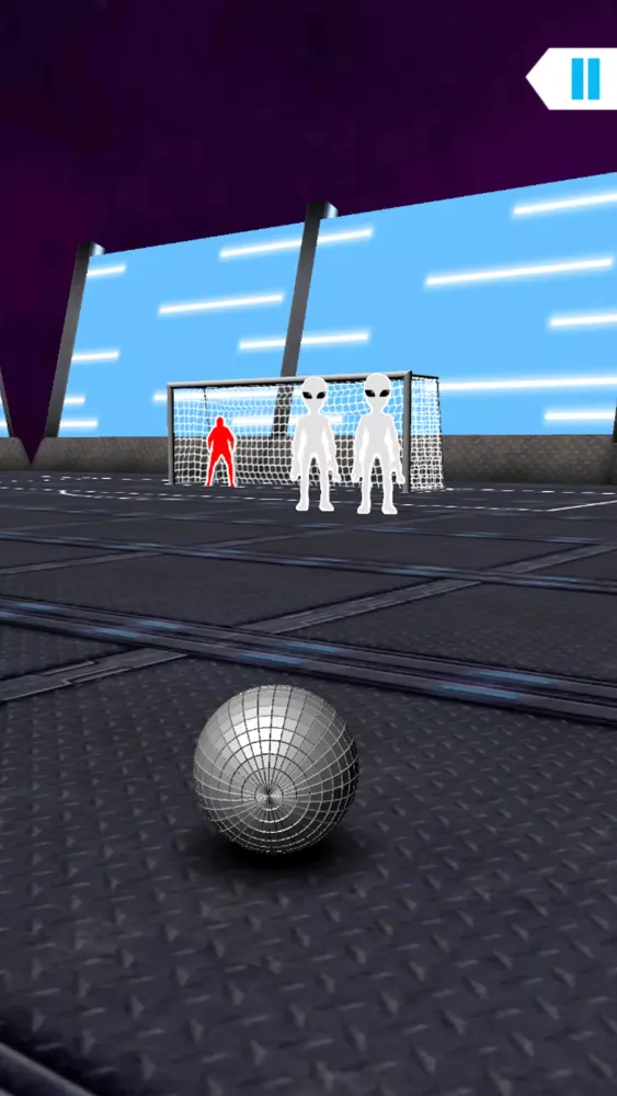 ภาพหน้าจอของ Freekick Shooter - Football 3D