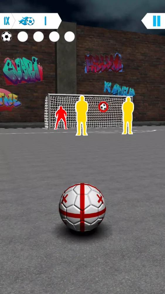 ภาพหน้าจอของ Freekick Shooter - Football 3D