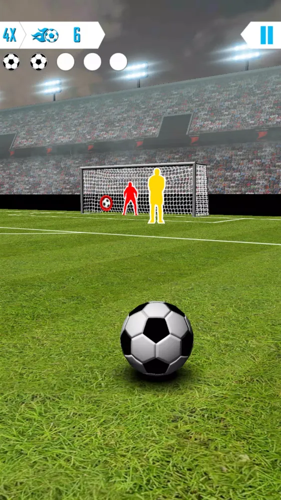 ภาพหน้าจอของ Freekick Shooter - Football 3D