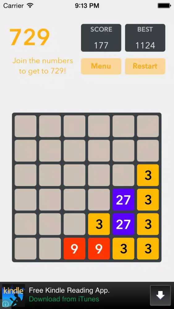Capturas de pantalla de 2048: Mix Numbers