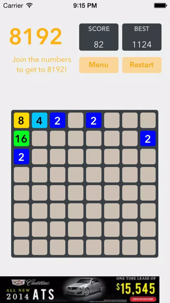 Capturas de pantalla de 2048: Mix Numbers