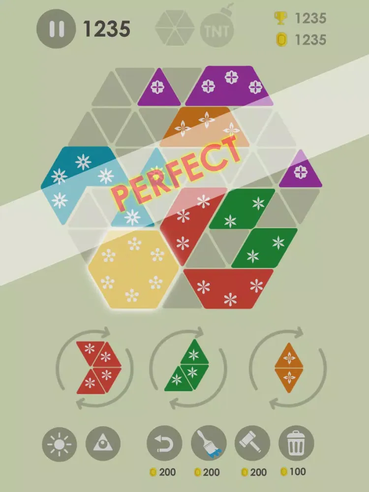Make Turbo Hexa Puzzle iPad 应用截图