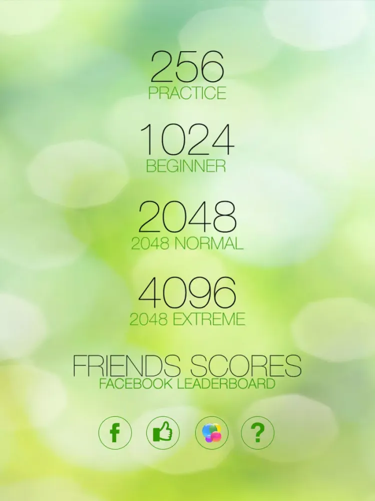 Zrzuty ekranu 2048 Extreme - Free Social 256, 1024, 2048, 4096 Puzzle iPad 