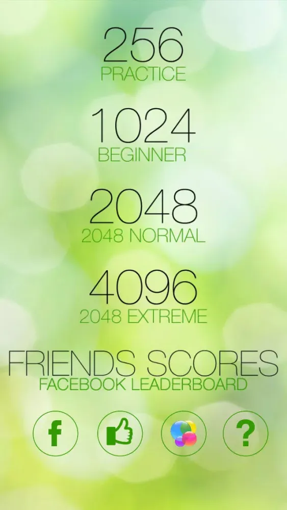 Zrzuty ekranu 2048 Extreme - Free Social 256, 1024, 2048, 4096 Puzzle