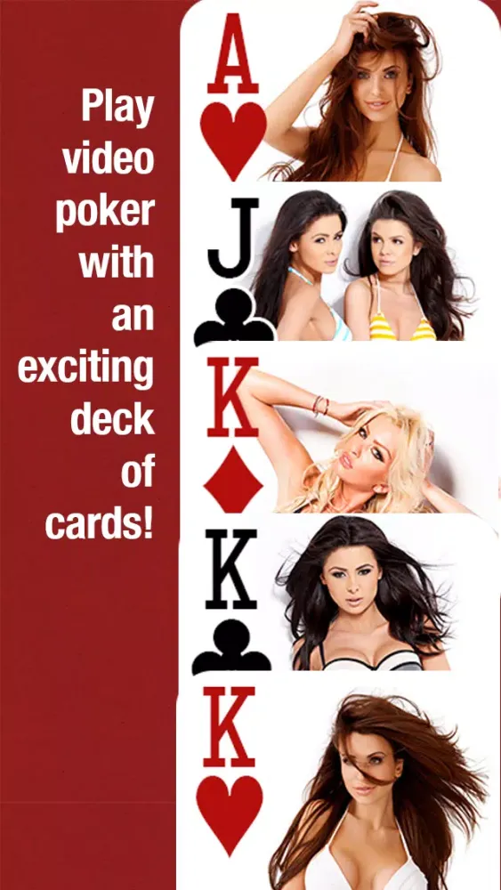 Bikini Poker Casino - Free Video Poker, Jacks or Better, Las Vegas Style Card Games应用截图