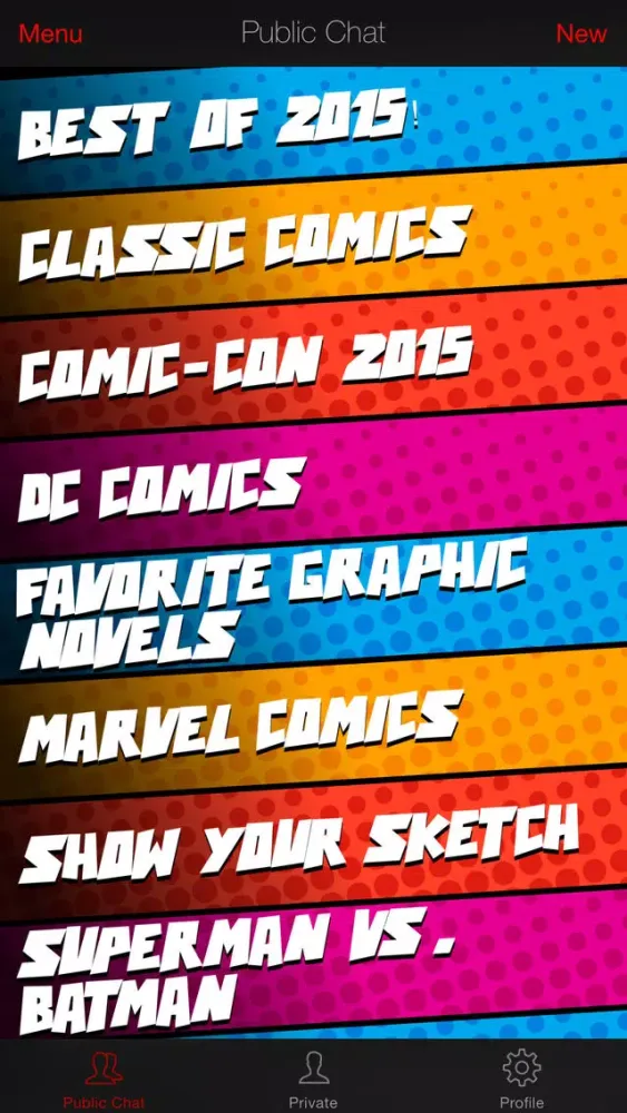 Comic Geek - News, Chat and Podscasts for Comicbook & Graphic Novel Artists & Fans Ekran Görüntüleri