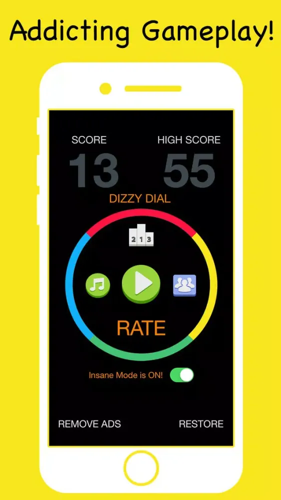 صور Dizzy Dial - Test Your Brain's Reflexes Game