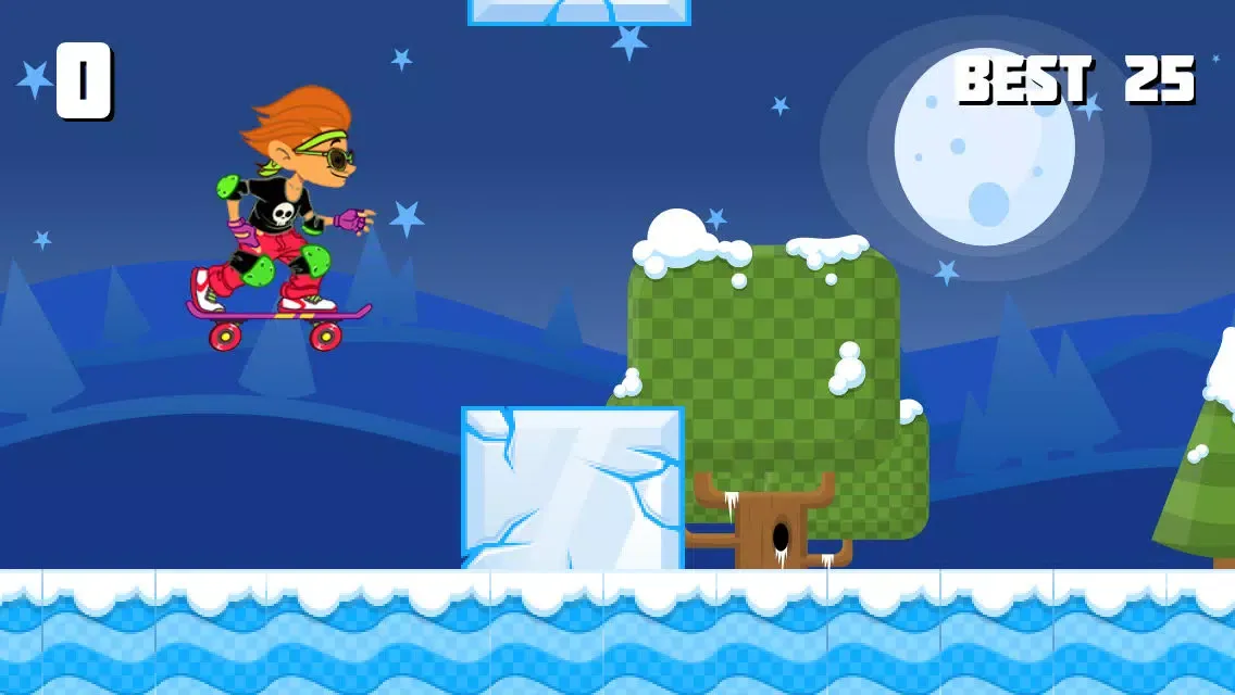 Скриншоты Jumpy Tap Skater - Awesome Alex