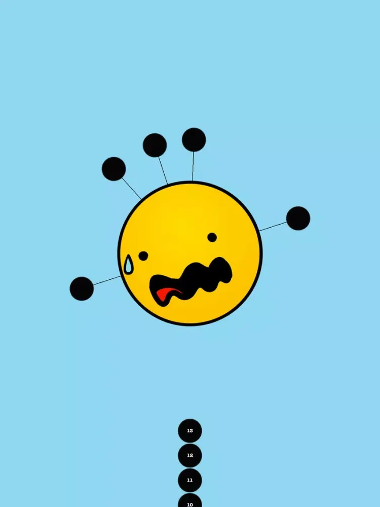 Screenshot di Pinhead Emoji Challenge iPad 