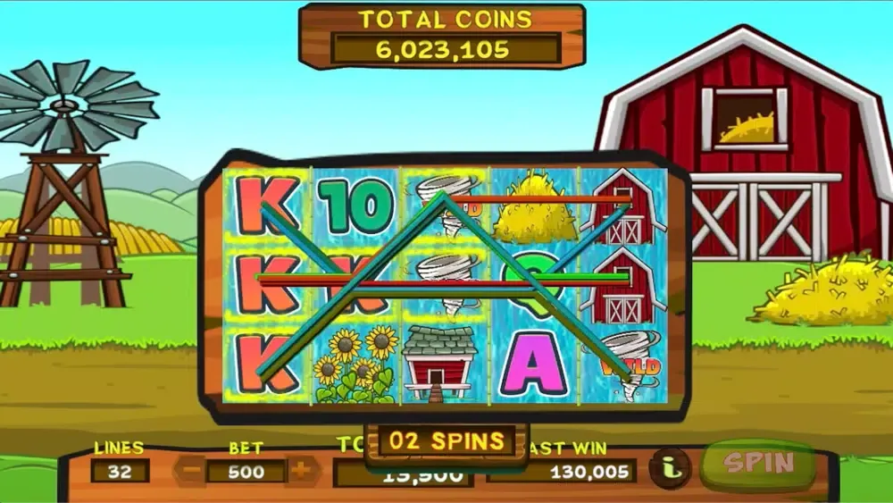 Скриншоты Tornado Alley Slots