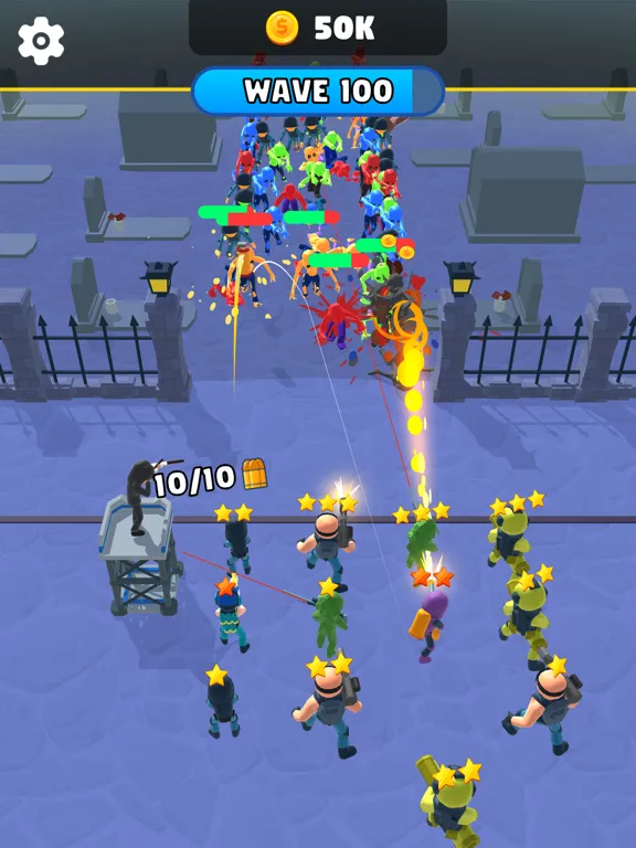 Idle Zombie Defense iPad  Screenshots