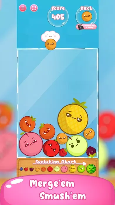 Watermelon Merge Suika Game سکرین شاٹس