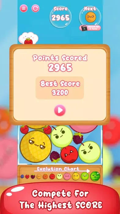 Watermelon Merge Suika Game سکرین شاٹس