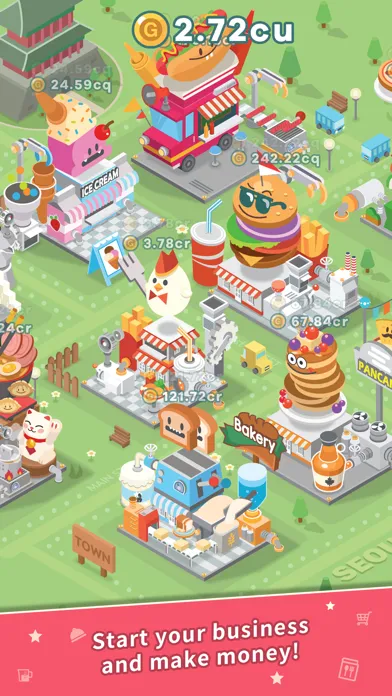 Tangkapan skrin Foodpia Tycoon